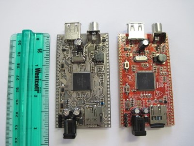 Single-board computer assembly on MPT ceramic engineered substrate and FR-4